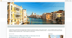 Desktop Screenshot of destination-venise.net